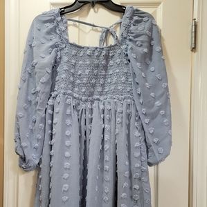 Oversized short dress